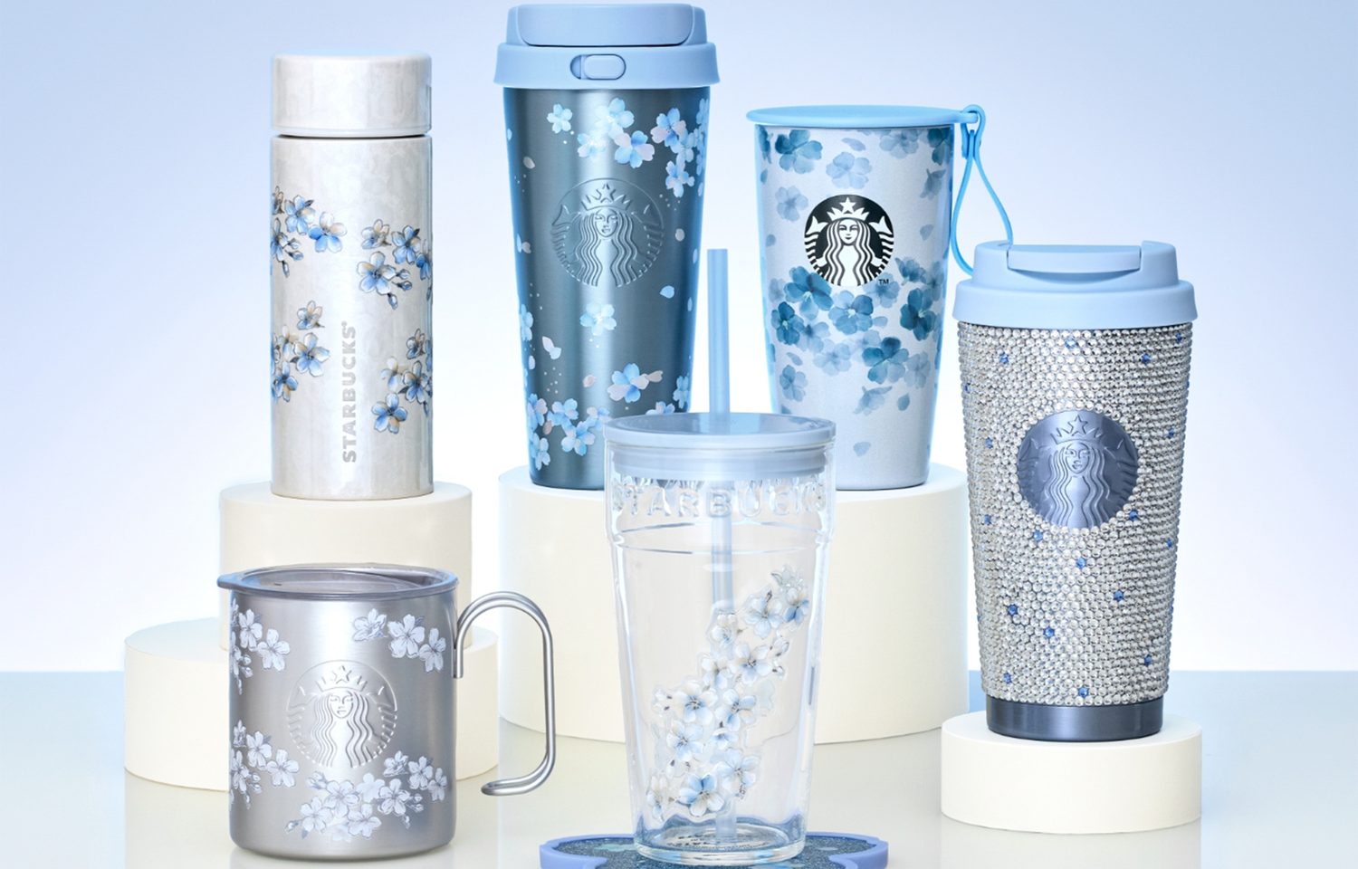 Starbucks Japan Sakura 2026: The Blue “Twinkle Gently” Collection