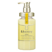 &Honey silky Smooth Moisture Hair Treatment - Smoothing hair conditioner based on honey 445ml [Alcohol-free]