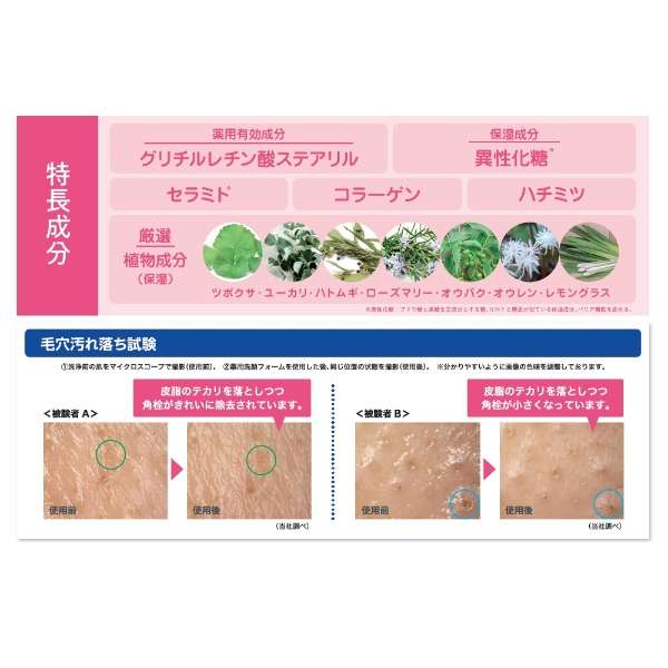 BIGAN SENGAN - (Dermocosmetics) Anti-acne face wash gel 120g [Alcohol-free]