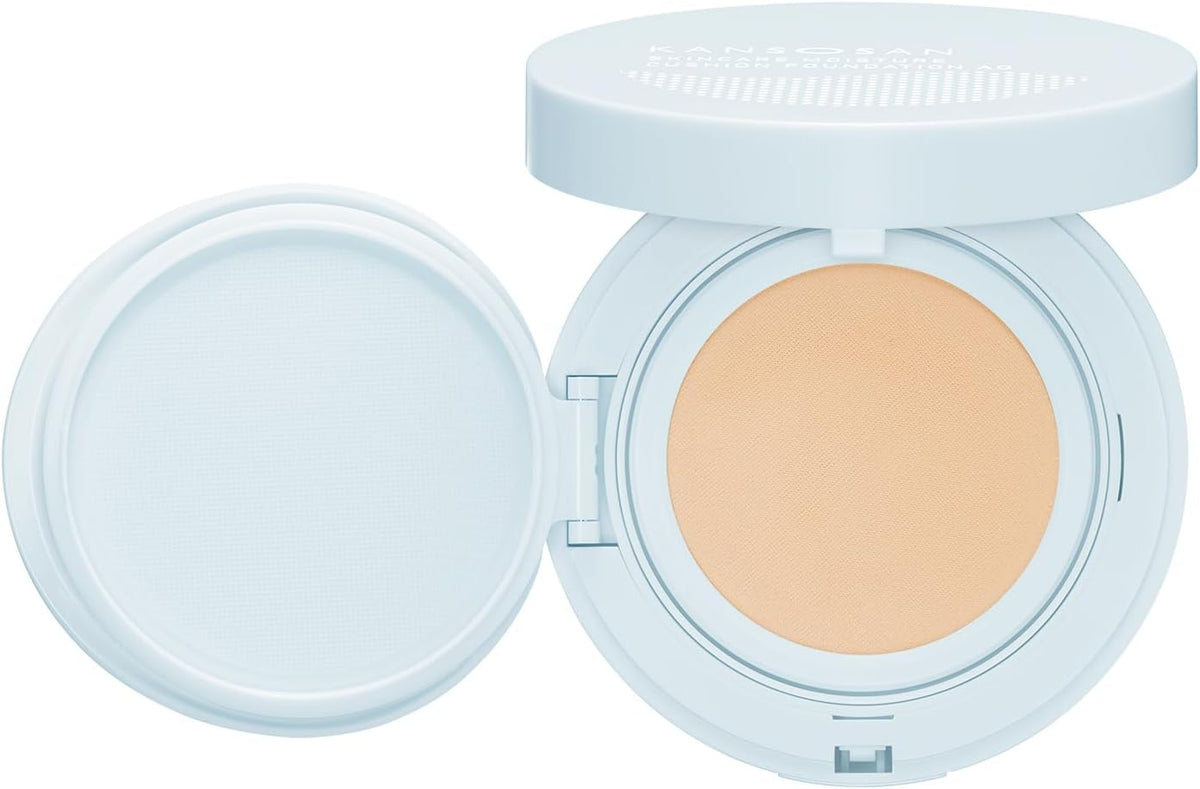 KANSOSAN Feuchtigkeitspflege Kissenfoundation SPF50+ PA++++ 14g – 2 Farbtöne [Alcohol-free]
