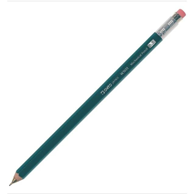 OHTO Wooden Mechanical Pencil WN01 0.5 mm – Long Type, 5 Colors