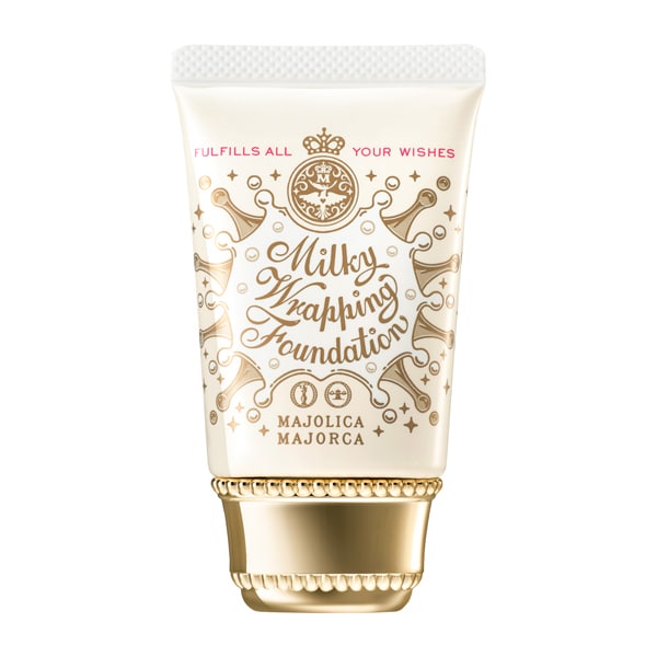[COLOR VARIATIONS] MAJOLICA MAJORCA Milky Wrapping Foundation – Lightweight, Hydrating Coverage 30g [Alcohol-free]
