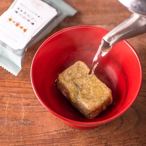 Kuze Fuku Shoten Mainichi Dashi Miso Soup – Domestic Green Seaweed & Bishu White Miso (5 Servings)
