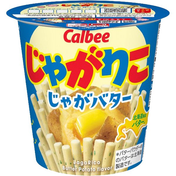 Calbee Jyagariko Potato Butter 55g – Crispy Potato Snack with Rich Butter Flavor