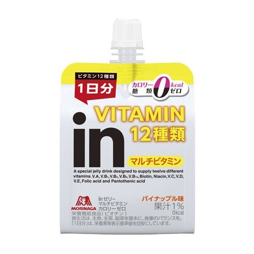 Morinaga in Jelly Japanse Voedingsgel – Energie, Vitaminen, Mineralen & Fruit | 150–180g