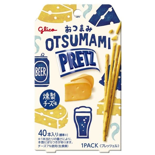 Glico Snack Pretz – Smoked Cheese Flavor 24g