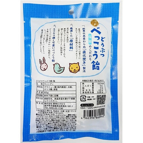 Yashu Takamura Animal Tortoiseshell Candy Salt 65g – Japanese Salt Hard Candy
