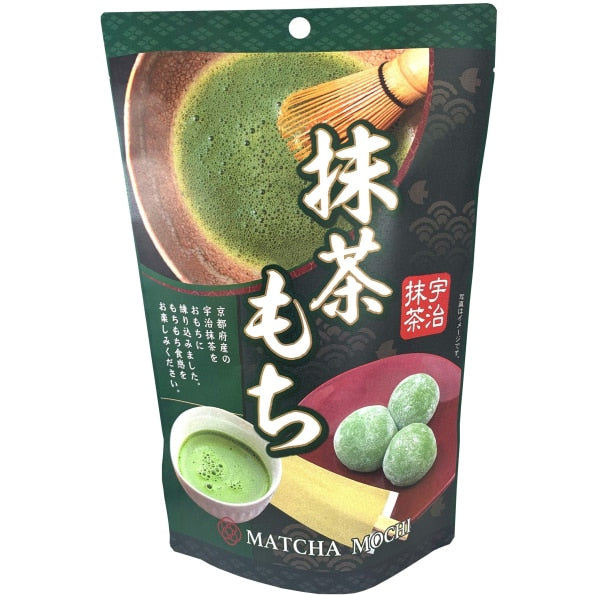 Seiki Uji Matcha Mochi Stand Pack 130g – Japanese Matcha Rice Cake Candy
