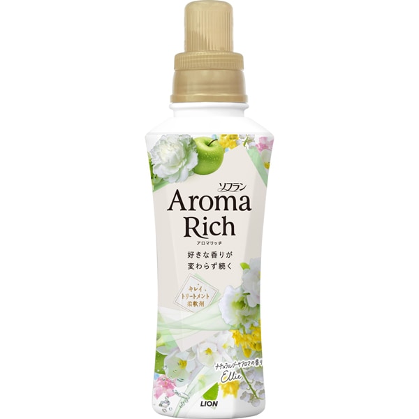 Soflan Aroma Rich Ellie Natural Bouquet Aroma Fabric Softener 480ml