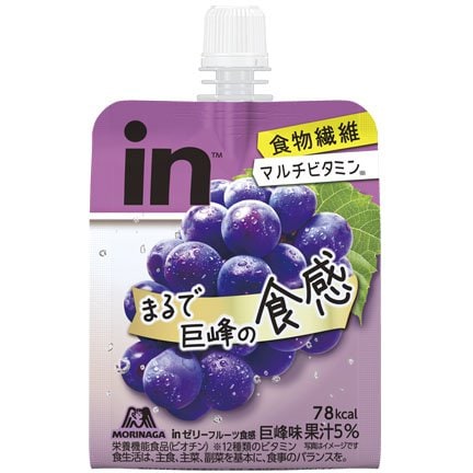 Morinaga in Jelly Japanse Voedingsgel – Energie, Vitaminen, Mineralen & Fruit | 150–180g
