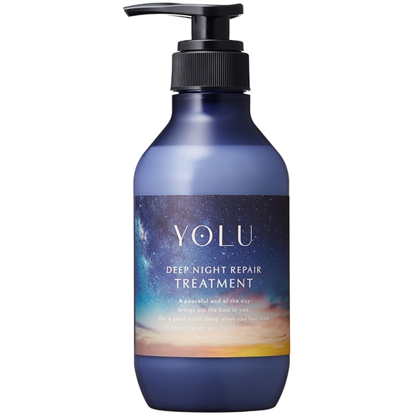 YOLU Deep Night Repair Treatment – Collagen & Hyaluronic Acid Moisture Care [Alcohol-free] 400g