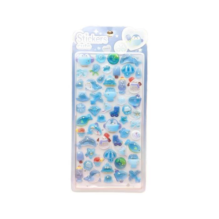 Cute 3D Puffy Stickers – Decorative Epoxy Stickers