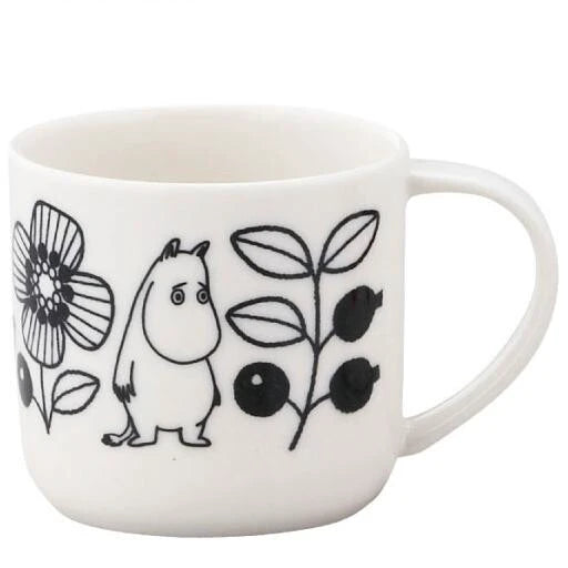 MOOMIN Porcelain Mug 350ml – Tree / Wreath (Made in Japan)
