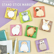 MIND WAVE Stativ Klistremerker – Dyre Bak Sticky Notater, 3 Design