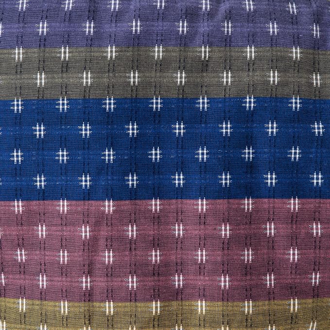 Hanten Kurume pour femmes Watanosato – Style Yakko en patchwork aléatoire, fabriqué au Japon