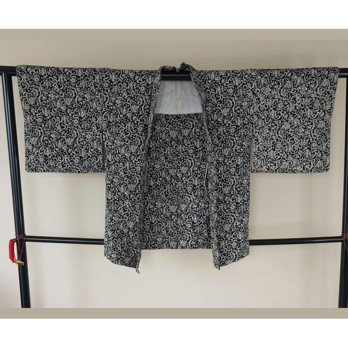 Vintage Haori – Black Pattern