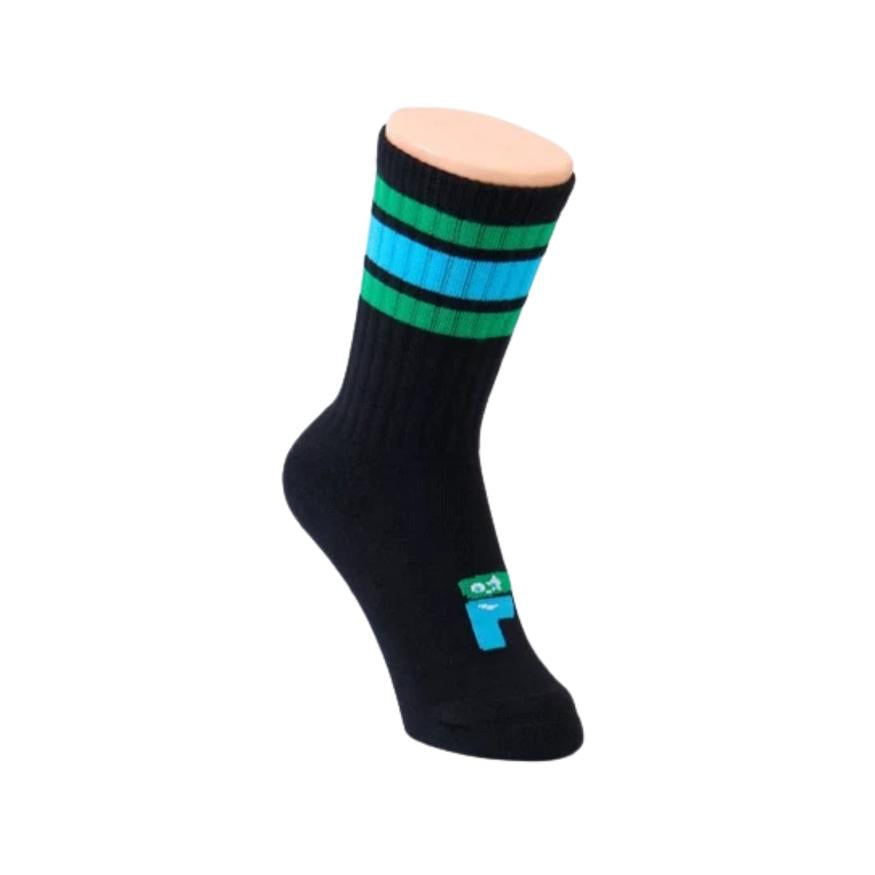 FamilyMart FAMIMA Line Socks – White / Black | 22–25 cm & 25–28 cm