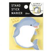 MIND WAVE Stand Stick Marker – Tierbauch Haftnotizen, 2 Designs