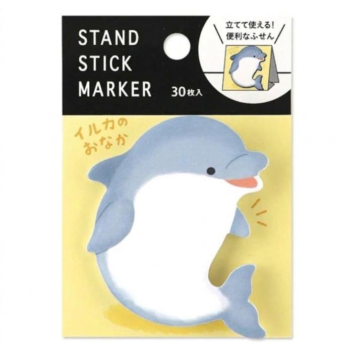 MIND WAVE Stand Stick Marker – Tierbauch Haftnotizen, 2 Designs