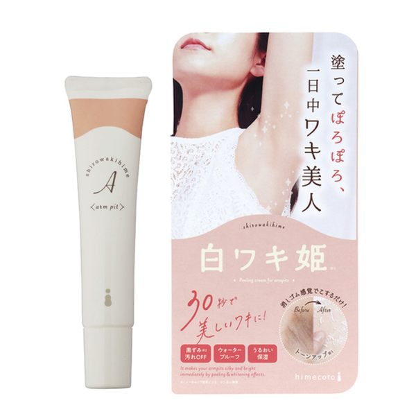 himecoto Shiro Waki Hime 18 g – Underarm Peeling & Tone-Up Care [Alcohol-Free]