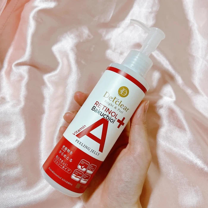 Detclear Bright & Peel - Anti-aging peeling with retinol for all skin types 180ml [Alcohol-free]