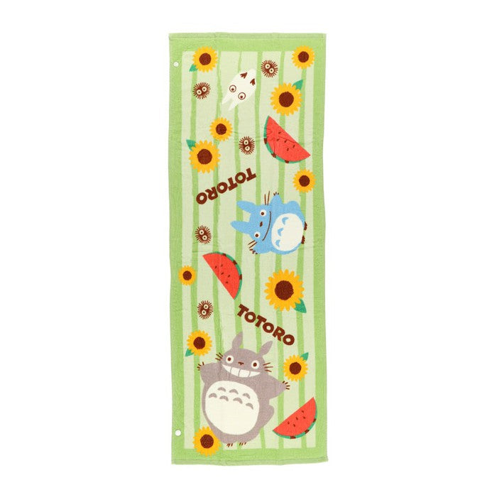 My Neighbor Totoro Totoro & Watermelon Junior Bath Towel