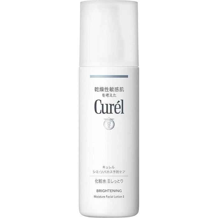 Curel Brightening Care Lotion – Type I Light / Type II Moist / Type III Very Moist, 140ml [Alcohol-free]