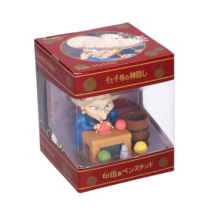 Spirited Away Zeniba Stamp & Pen Stand Studio Ghibli Desk Organizer