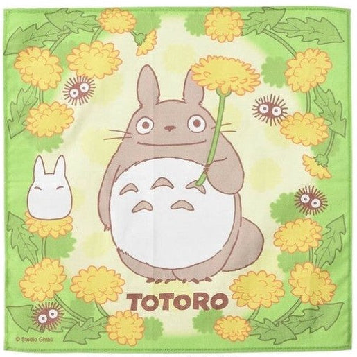 Marushin Studio Ghibli Handkerchief – Cotton Antibacterial Pocket Handkerchief 30 × 30 cm