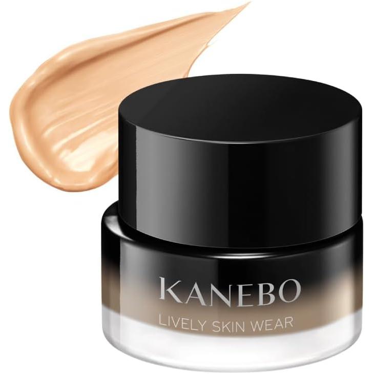 KANEBO Lively Skin Wear II Serum Foundation SPF4 PA+ – Hydrating Glow Coverage, 10 Shades, 30g [With alcohol]