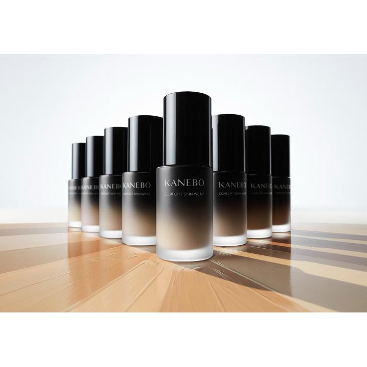 KANEBO Comfort Skin Wear Foundation SPF20–26 PA++/PA+++ – Bright Natural Finish, 8 Shades, 30ml [With alcohol]