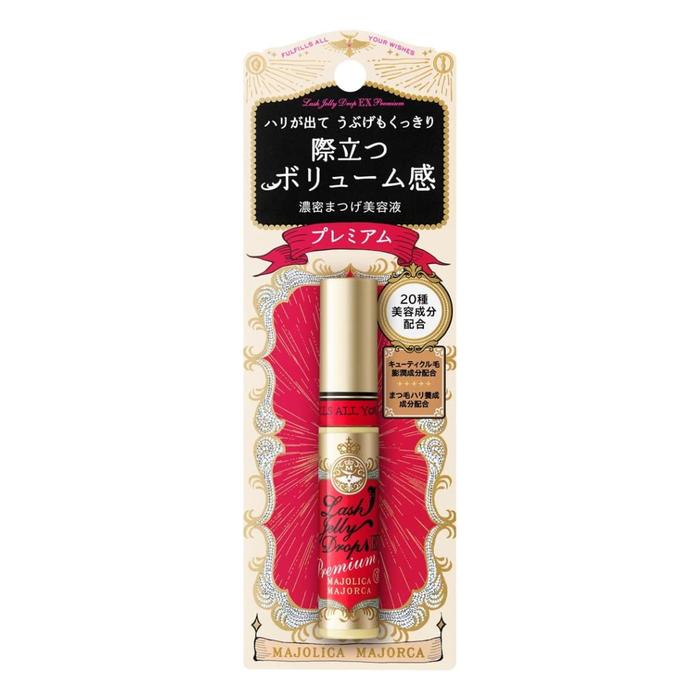 MAJOLICA MAJORCA Lash Jelly Drop EX Premium 5.3g – Intensive Lash Serum with 20 Beauty Ingredients [With alcohol]