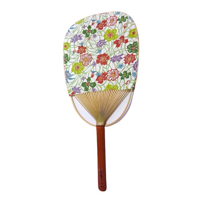 Japanese Marugame Uchiwa Fan – Traditional Bamboo & Washi Paper Hand Fan (Various Patterns)