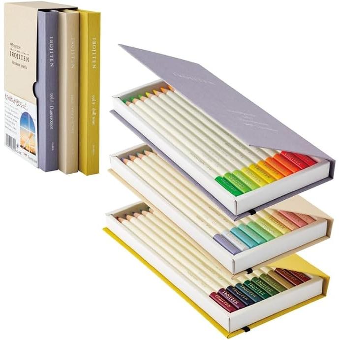 Tombow IROJITEN Colored Pencils Vol. 3 – 30 Colors Set