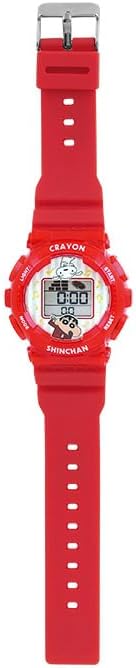 J-AXIS Crayon Shin-chan & Shiro Digital Watch – Red Character Watch CH3C0001-RE