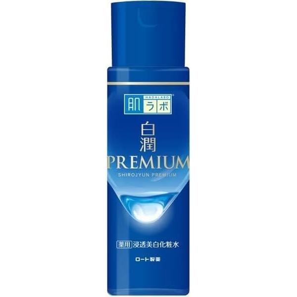 Hada Labo Shirojun Premium Medicated Penetrating Whitening Lotion – Targets Dark Spots for Brighter, Moisturized Skin 170ml [Alcohol-free]