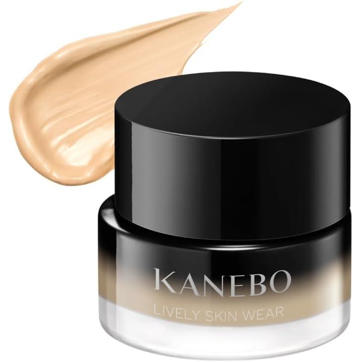 KANEBO Lively Skin Wear II Serum Foundation SPF4 PA+ – Hydrating Glow Coverage, 10 Shades, 30g [With alcohol]