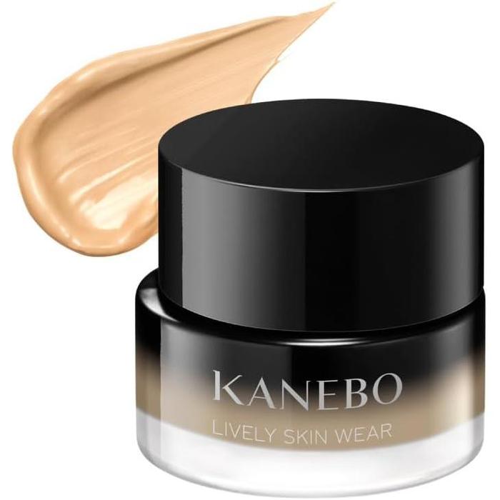 KANEBO Lively Skin Wear II Serum Foundation SPF4 PA+ – Hydrating Glow Coverage, 10 Shades, 30g [With alcohol]