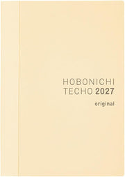 [Japanese] Hobonichi Techo 2027 Original A6 – 每日一頁日本計劃本