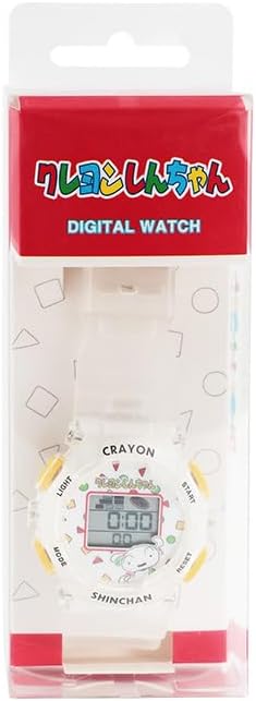 J-AXIS Crayon Shin-chan Digitaluhr – Klar Unisex Charakteruhr CH3C0001