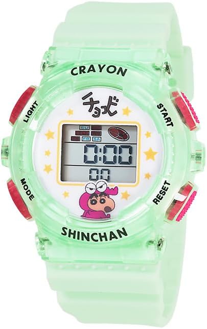 J-AXIS Crayon Shin-chan Chocobi Digital Watch – Green Character Watch CH3C0001-GR
