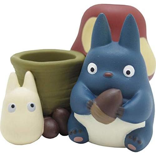 Ensky My Neighbor Totoro Stamp Holder – Medium & Small Totoro PVC Desk Organizer