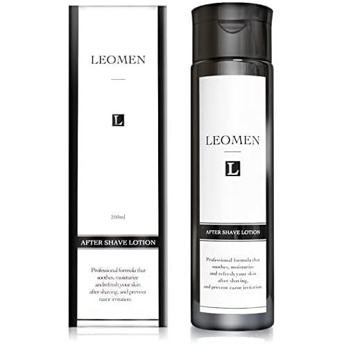 LEOMEN After Shave Lotion 200 mL – Moisturizing & Soothing Care for Sensitive Skin [With alcohol]