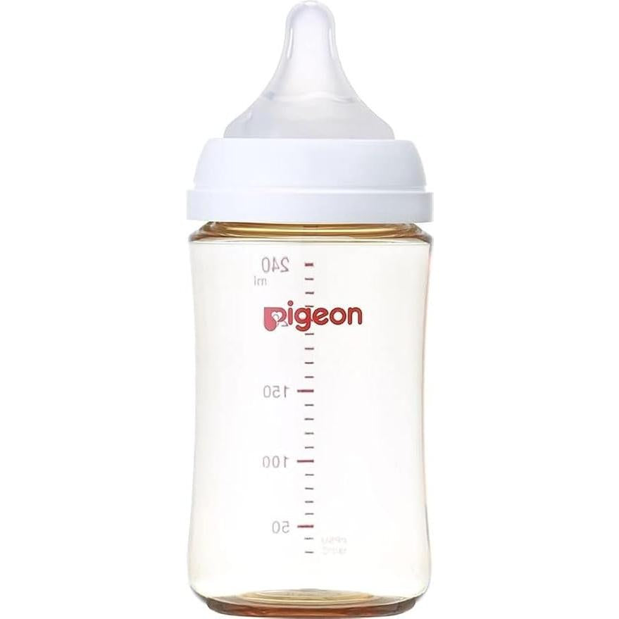 Pigeon Breast Milk Feel BPA-Free Plastic Baby Bottle – 160ml / 240ml