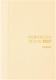 [English] Hobonichi Techo 2027 A6 – Original / Planer Arts&Science