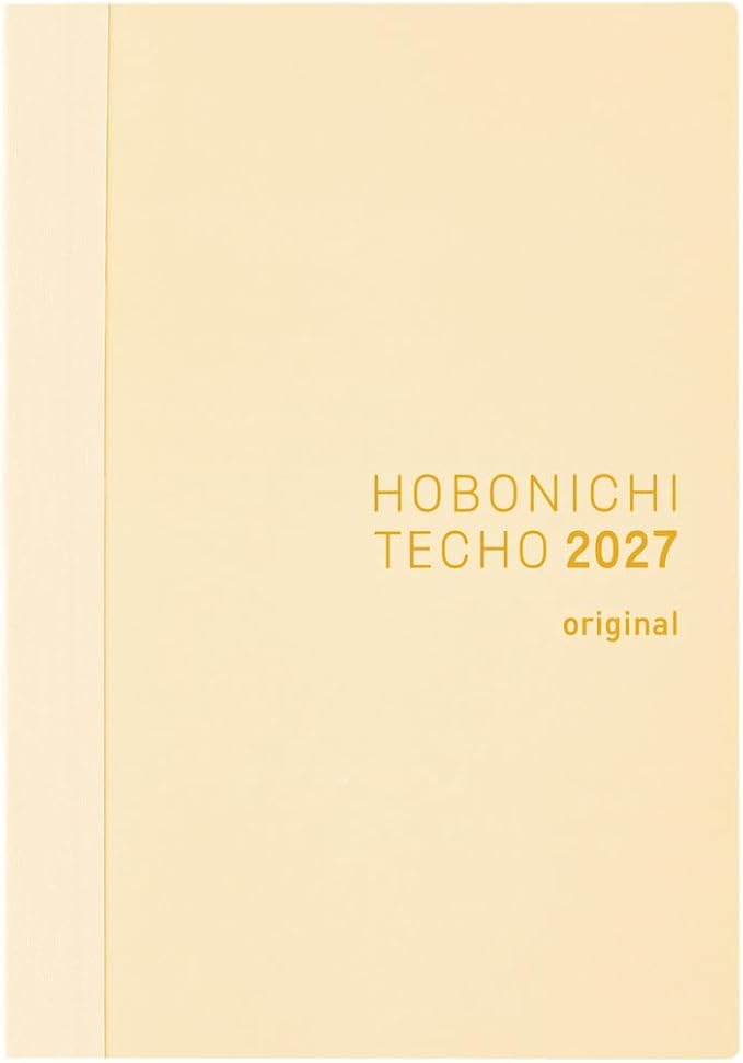 [English] Hobonichi Techo 2027 A6 – Original / Planlegger Arts&Science