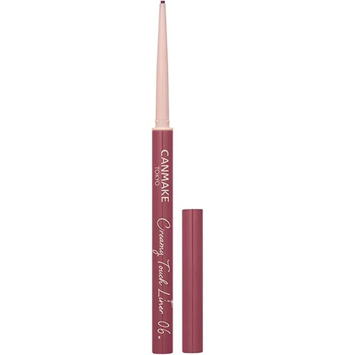 Canmake Creamy Touch Gel Eyeliner – Waterproof 1.5mm Slim Liner, Multiple Colors 8g [Alcohol-free]