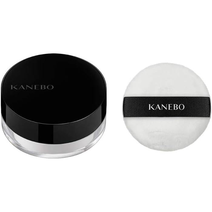 KANEBO Face Powder Case for Smooth Featherly Powder with Puff