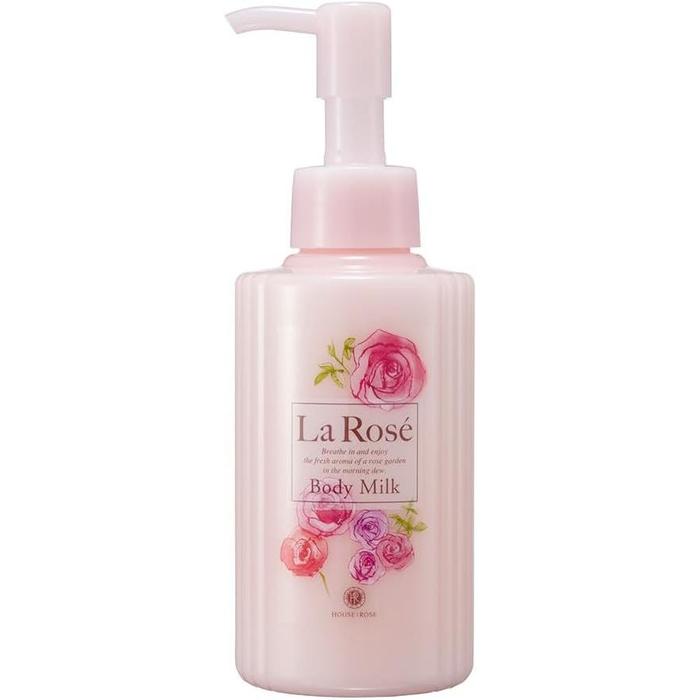 House of Rose La Rose Body Milk – Rose Placenta Extract & Rose Water – Fresh Rose – 150ml [With alcohol]