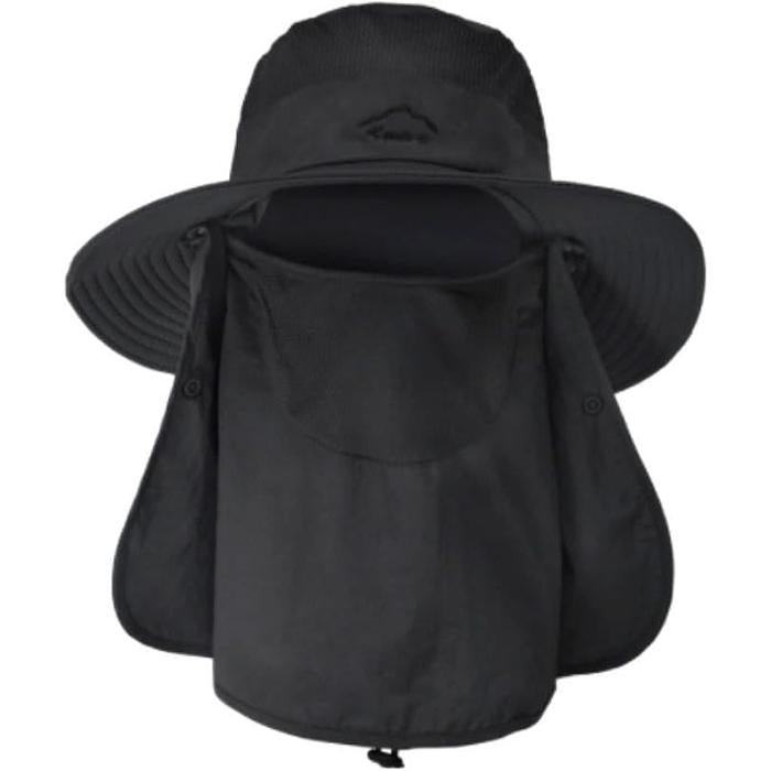 FREESE Safari Hat – 3-in-1 UV Protection, Cooling & Mask, Lightweight and Foldable